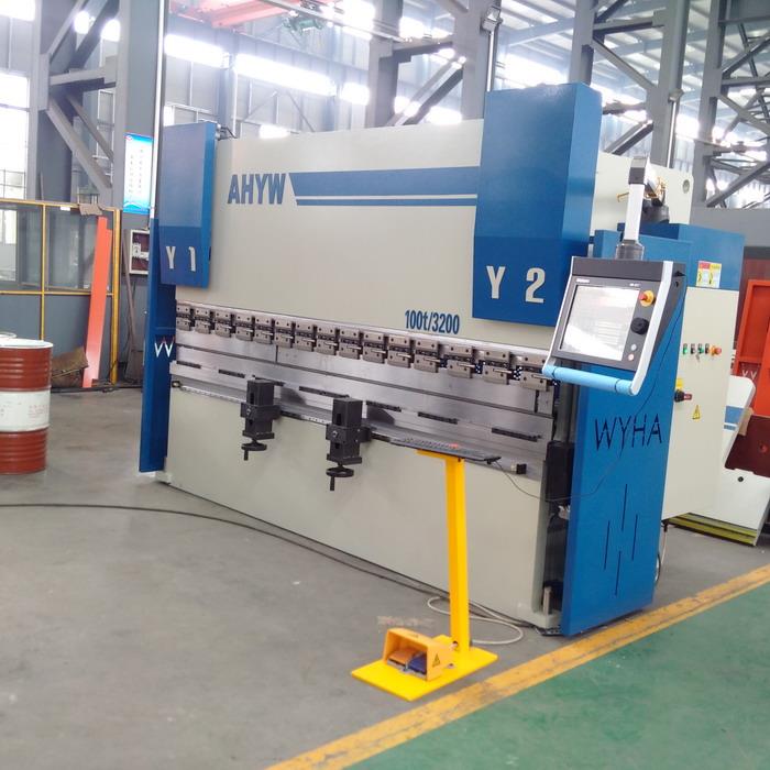 AHYW Yawei 100t3m cnc sheet metal bending machinery delem da66t