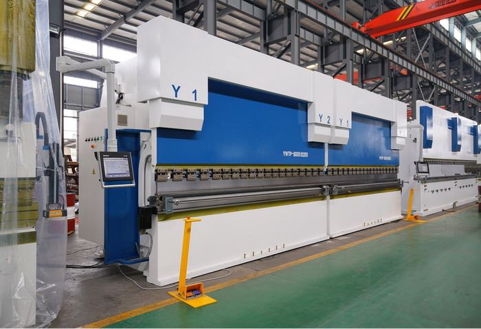 800T8M Large CNC Press brake DELEM DA58T DA66T made in chian factory